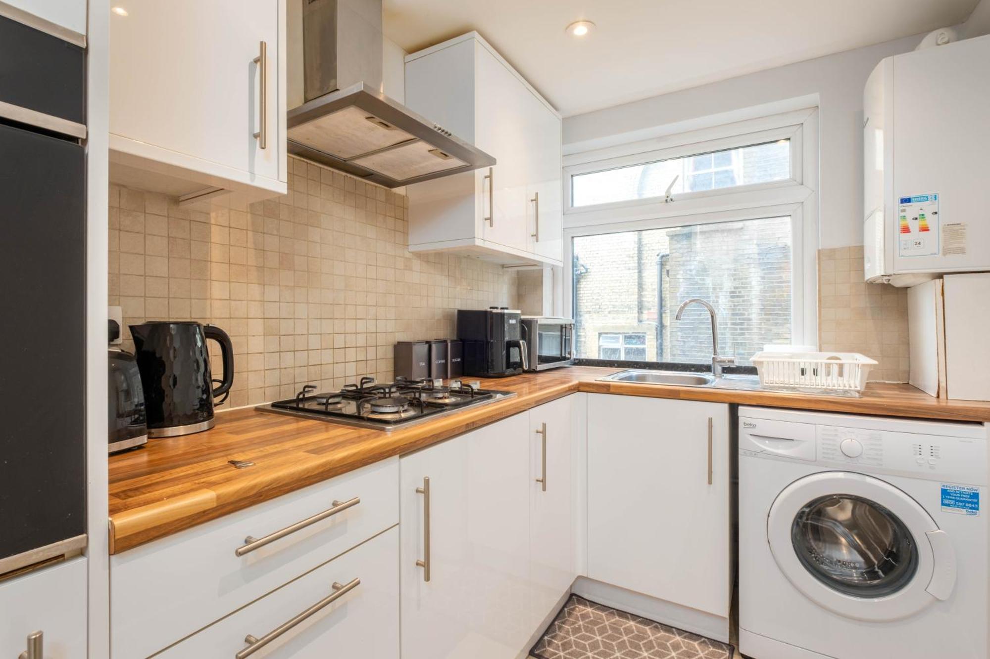 Stylish 2 Bedroom In Central Brighton Free Parking Near Beach And Train Station Extérieur photo